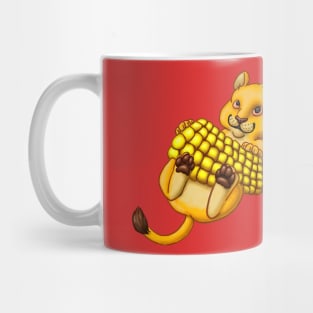 Corn on the Cub - Lion Mug